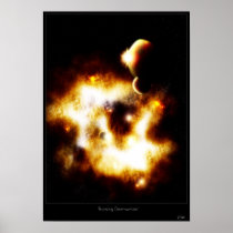 Burning Destruction Poster