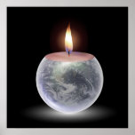 Burning Earth Print