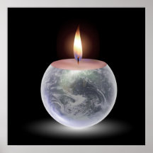 Burning Earth Print
