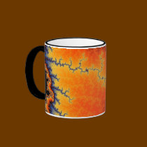 Burning Fault Line Mug