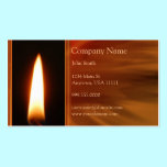Burning Flame Business Card business cards