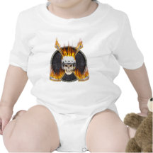 Burning Hockey Sticks Tshirt