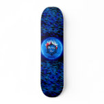 Burning Ice Skate Board