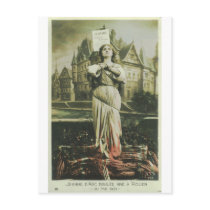 Burning Joan Post Card