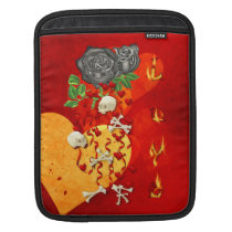 Burning Love Fire Ipad Sleeve