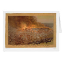 Burning of San Francisco April 18-20, 1906 (1596A) Greeting Card