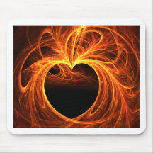 "Burning One" mousepad