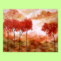 Burning Promise - Print From Original Painting by Itayasdesigns Burning Promise - Print From Original Painting