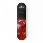burning star skate decks