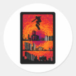 BURNING  STICKER
