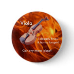 "Burning Viola" Button