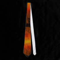 BurnItDown Graphic Tie ties