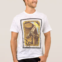 Burnout Fitted Astronomy T-shirt USSR Stamp by ussrspacestamps Burnout Fitted Astronomy T-shirt USSR Stamp