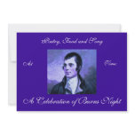 Burns Night Invitation
