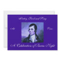 Burns Night Invitation invitation