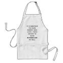 Burnt aprons