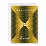 Burnt effect Party  Invitation