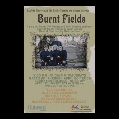 Burnt Fields poster by theatricalguy