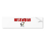 Burnt is just another flavor bumper sticker