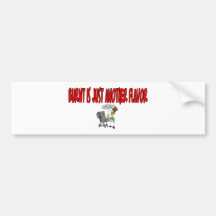 Burnt is just another flavor bumper sticker