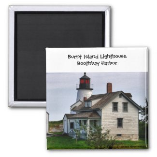 Burnt Island Lighthouse-Magnet magnet