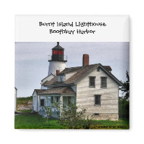 Burnt Island Lighthouse-Magnet