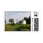 Burnt Island Lighthouse-Maine stamps