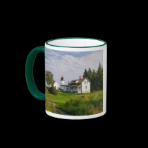 Burnt Island Lighthouse Mug-Maine