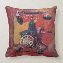 Burnt Orange Nobody's Home Pillow. pillows