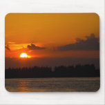 Burnt Orange Sunset Mousepad