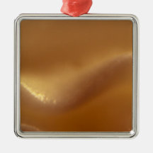 Burnt Orange Wave Dream Ornament