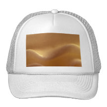 Burnt Orange Wave Dream Trucker Hats