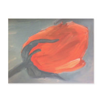 Burnt rose postcards by JohnnaCrider Burnt rose postcards
