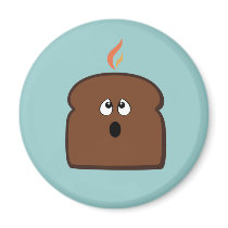 Burnt Toast magnets