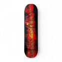 Burnt Up Skateboard by DeadSkullSkateboards Burnt Up Skateboard