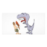 Burping Dinosaur Custom Photo Card