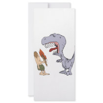 Burping Dinosaur rack cards