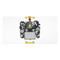burr photo greeting card