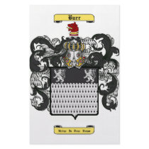 burr customized stationery