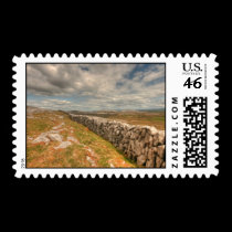 Burren Stone Wall postage