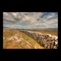 Burren Stone Wall posters