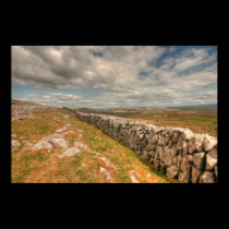 Burren Stone Wall posters
