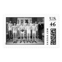 Burrett College Boys Basketball postage