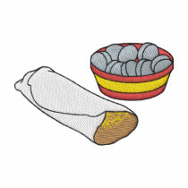 Burrito embroidered shirts