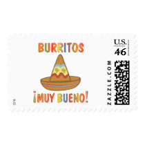 BURRITOS POSTAGE STAMPS
