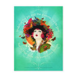 Burst into Bloom Postcard