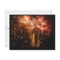 Burst N Sparkle invitations