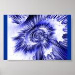 Burst Of Blue Heaven Posters
