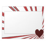 Burst Of Love Note Pads