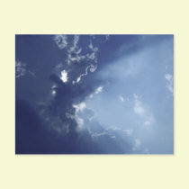 Burst postcards